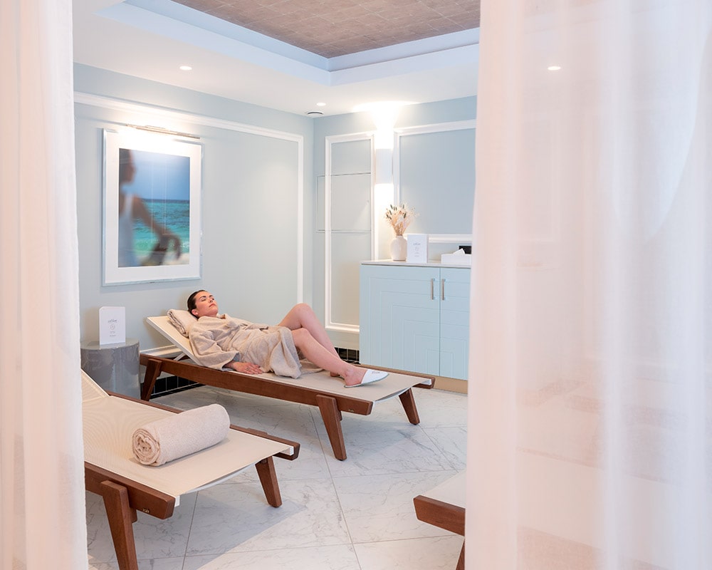 Relaxation at the Cap d'Antibes spa