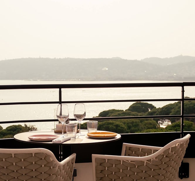Lounge Bar et Restaurant au Cap Antibes : Le Quinto Cielo