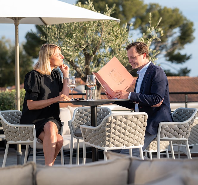 Lounge Bar et Restaurant au Cap Antibes : Le Quinto Cielo