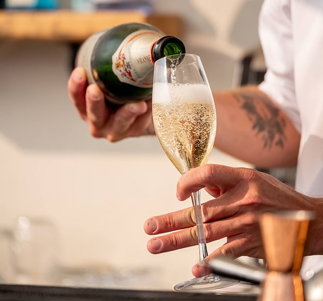 Lounge Bar und Restaurant in Antibes - Juan les Pins : Das Quinto Cielo