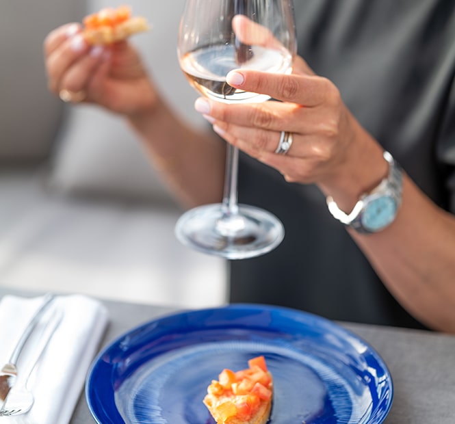 Lounge Bar und Restaurant in Antibes - Juan les Pins : Das Quinto Cielo